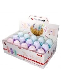 Набор из 15 мини-мастурбаторов Fantastic Egg Hard Boiled - Baile - в Армавире купить с доставкой