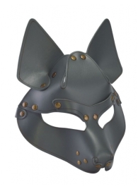 Серая маска Wolf с клепками - Sitabella - купить с доставкой в Армавире