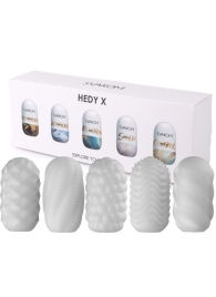 Набор из 5 мастурбаторов Hedy X5 Mixed - Svakom - в Армавире купить с доставкой