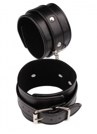 Черные оковы Classic Ankle Cuffs - Chisa - купить с доставкой в Армавире