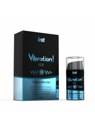 Жидкий интимный гель с эффектом вибрации Vibration! Ice - 15 мл. - INTT - купить с доставкой в Армавире