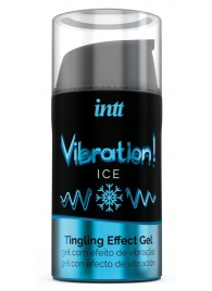Жидкий интимный гель с эффектом вибрации Vibration! Ice - 15 мл. - INTT - купить с доставкой в Армавире