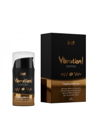 Жидкий интимный гель с эффектом вибрации Vibration! Coffee - 15 мл. - INTT - купить с доставкой в Армавире