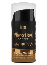 Жидкий интимный гель с эффектом вибрации Vibration! Coffee - 15 мл. - INTT - купить с доставкой в Армавире