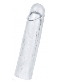 Прозрачная насадка-удлинитель Flawless Clear Penis Sleeve Add 1 - 15,5 см. - Lovetoy - в Армавире купить с доставкой