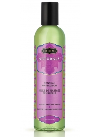 Массажное масло Naturals Island Passion Berry с ароматом тропических фруктов - 236 мл. - Kama Sutra - купить с доставкой в Армавире