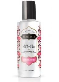 Гель-лубрикант на водной основе Divine Nectars Strawberry Dream с ароматом клубники - 150 мл. - Kama Sutra - купить с доставкой в Армавире