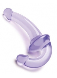 Фиолетовый безремневой страпон Strapless Strap-On - Lux Fetish - купить с доставкой в Армавире