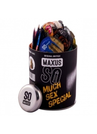 Текстурированные презервативы в кейсе MAXUS So Much Sex - 100 шт. - Maxus - купить с доставкой в Армавире