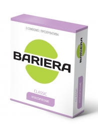Классические презервативы Bariera Classic - 3 шт. - Bariera - купить с доставкой в Армавире