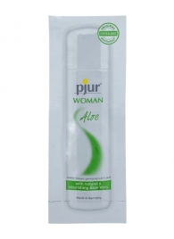 Лубрикант на водной основе pjur WOMAN Aloe - 2 мл. - Pjur - купить с доставкой в Армавире