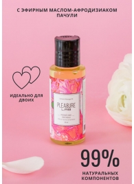 Массажное масло Pleasure Lab Delicate с ароматом пиона и пачули - 50 мл. - Pleasure Lab - купить с доставкой в Армавире