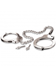 Металлические наручники Metal Leg Cuffs - Pipedream - купить с доставкой в Армавире
