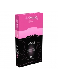 Презервативы с точками и рёбрышками DOMINO Classic Extase - 6 шт. - Domino - купить с доставкой в Армавире