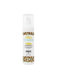 Разогревающее массажное масло с ароматом пина колада Gourmet Pina Colada - 50 мл. - Exsens - купить с доставкой в Армавире