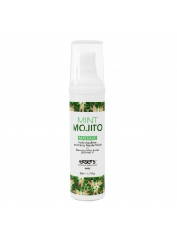 Разогревающее массажное масло с ароматом мохито Gourmet Mint Mojito - 50 мл. - Exsens - купить с доставкой в Армавире