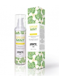 Разогревающее массажное масло Gourmet Spearmint Organic с органическими ингредиентами - 50 мл. - Exsens - купить с доставкой в Армавире