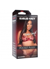 Мастурбатор-вагина Karlee Grey ULTRASKYN Pocket Pussy - Doc Johnson - в Армавире купить с доставкой