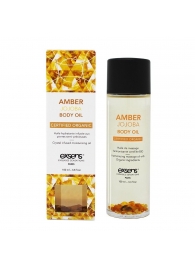 Органическое массажное масло AMBER JOJOBA - 100 мл. - Exsens - купить с доставкой в Армавире