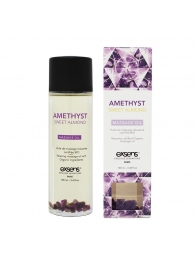 Органическое массажное масло AMETHYST SWEET ALMOND - 100 мл. - Exsens - купить с доставкой в Армавире