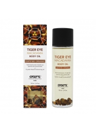 Органическое массажное масло TIGER EYE MACADAMIA - 100 мл. - Exsens - купить с доставкой в Армавире