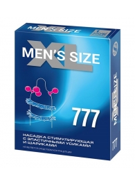 Стимулирующая насадка на пенис MEN SIZE 777 - Sitabella - в Армавире купить с доставкой