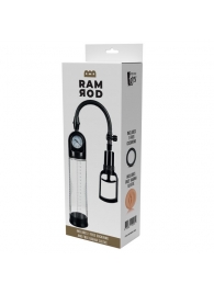 Прозрачная вакуумная помпа с манометром Deluxe Penis Pump - Dream Toys - в Армавире купить с доставкой