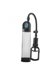 Прозрачная вакуумная помпа с манометром Deluxe Penis Pump - Dream Toys - в Армавире купить с доставкой