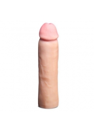Телесная фаллическая насадка на пенис Magnum Xtender - 23 см. - Blush Novelties - в Армавире купить с доставкой