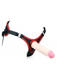 Пояс унисекс UNISEX Style с 2 насадками - LOVETOY (А-Полимер) - купить с доставкой в Армавире