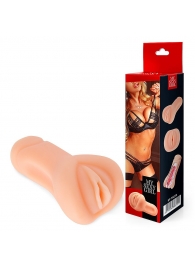 Телесный реалистичный мастурбатор в виде вагины - Bior toys - в Армавире купить с доставкой