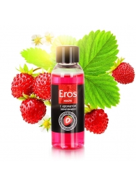Массажное масло Eros fantasy с ароматом земляники - 50 мл. - Биоритм - купить с доставкой в Армавире