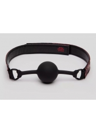Кляп-шар на двусторонних ремешках Reversible Silicone Ball Gag - Fifty Shades of Grey - купить с доставкой в Армавире