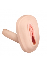 Мастурбатор-вагина с вибрацией и выносным пультом управления REALSTUFF SMOOTH   BALD - Dream Toys - в Армавире купить с доставкой