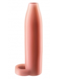Телесная насадка Real Feel Enhancer XL - 17 см. - Pipedream - в Армавире купить с доставкой