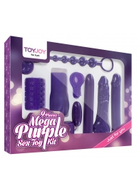 Эротический набор Toy Joy Mega Purple - Toy Joy - купить с доставкой в Армавире