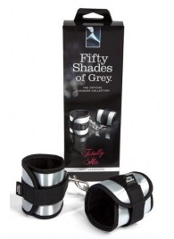 Серо-черные наручники Totally His - Fifty Shades of Grey - купить с доставкой в Армавире