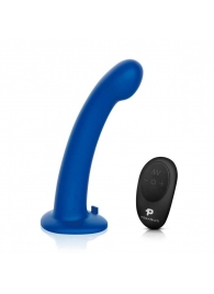 Синяя насадка Remote Control P-Spot G-Spot с черными трусиками - 20 см. - Pegasus - купить с доставкой в Армавире