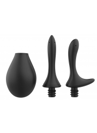 Черный анальный душ Nexus Anal Douche Set с 2 сменными насадками - Nexus Range - купить с доставкой в Армавире