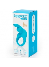 Голубое эрекционное виброкольцо Happy Rabbit Rechargeable Rabbit Cock Ring - Happy Rabbit - в Армавире купить с доставкой