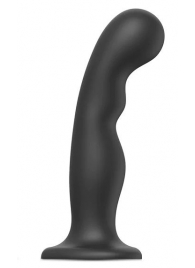 Черная насадка Strap-On-Me Dildo Plug P G size XXL - Strap-on-me - купить с доставкой в Армавире