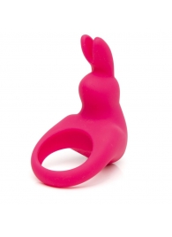 Розовое эрекционное виброкольцо Happy Rabbit Rechargeable Rabbit Cock Ring - Happy Rabbit - в Армавире купить с доставкой