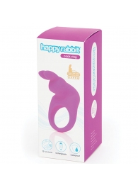 Фиолетовое эрекционное виброкольцо Happy Rabbit Rechargeable Rabbit Cock Ring - Happy Rabbit - в Армавире купить с доставкой