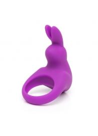 Фиолетовое эрекционное виброкольцо Happy Rabbit Rechargeable Rabbit Cock Ring - Happy Rabbit - в Армавире купить с доставкой
