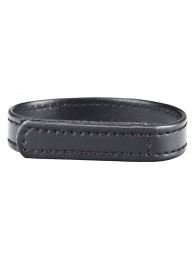 Кольцо на пенис из искусственной кожи на липучке VELCRO COCK RING - 5 см. - BlueLine - в Армавире купить с доставкой