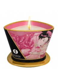 Массажная свеча Rose Petals с ароматом розы - 170 мл. - Shunga - купить с доставкой в Армавире
