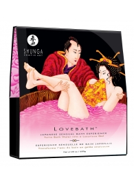 Соль для ванны Lovebath Dragon Fruit, превращающая воду в гель - 650 гр. - Shunga - купить с доставкой в Армавире