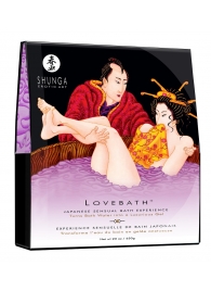 Соль для ванны Lovebath Sensual lotus, превращающая воду в гель - 650 гр. - Shunga - купить с доставкой в Армавире