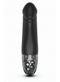 Черный вибратор с электростимуляцией Real Deal Neal - 16,5 см. - MyStim - купить с доставкой в Армавире