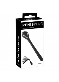 Черный гибкий уретральный стимулятор с вибрацией Vibrating Bendable Dilator - 13,5 см. - Orion - купить с доставкой в Армавире